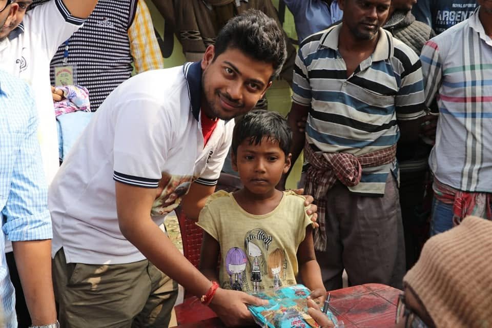 Distribution After Bulbul Cyclone At Gobardhanpur, Patharpratima, 2019, photo 10