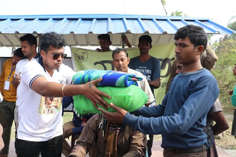 Distribution After Bulbul Cyclone At Gobardhanpur, Patharpratima, 2019, photo 6