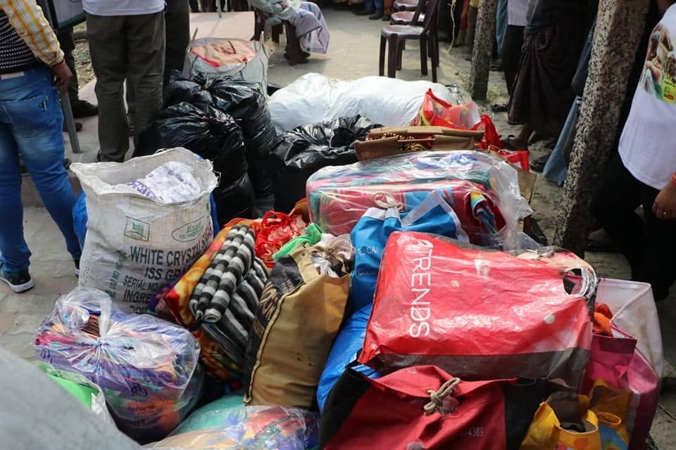 Distribution After Bulbul Cyclone At Gobardhanpur, Patharpratima, 2019, photo 14
