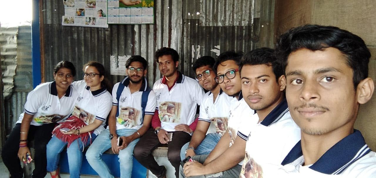 Gosaba Bali Dwip Widow Village Cloth Distribution, 2019, photo 14