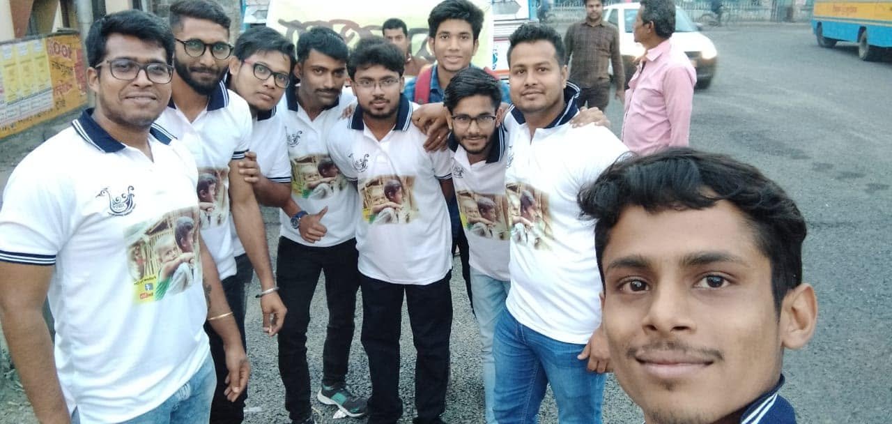 Gosaba Bali Dwip Widow Village Cloth Distribution, 2019, photo 17