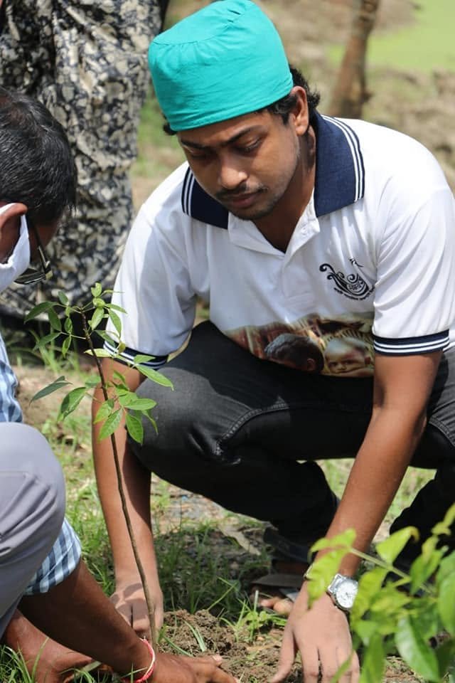 Distribution At Nandakumarpur After Flood, 2020, photo 5