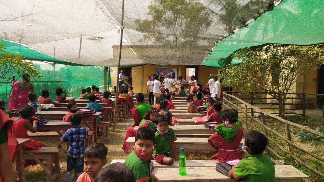 Nandakumarpur School Raydighi, 2021, photo 1