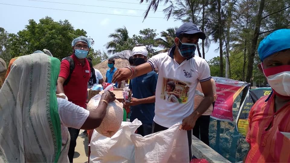 Yash Relief Work Mahabatnagar, Kuemari Village , Sundarban, 2021, photo 14